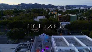 ALLIZEN Sunset Rooftop Set Live from WeHo, CA - Maceo Plex, Adam Beyer, Travis Scott, Drake