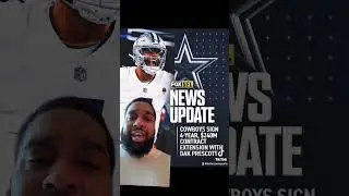 Dak resign new deal.#nfl #greenscreen #dakprescott #sports #dallascowboys #espn #shorts