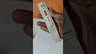 TDS METER WATER QUALITY MEASUREMENT DEVICE AT @Rs. 149😱 #tds #waterquality #waterpurifier