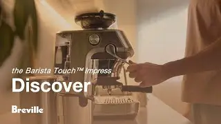 the Barista Touch™ Impress | A precise, mess-free tamp with the Impress™ Puck System | Breville USA