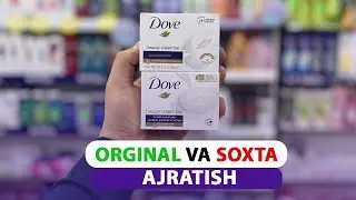 Dove sovun ORGINAL va SOXTA ajratish