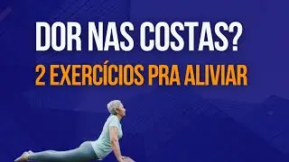 Dor nas Costas? 2 Dicas de Exercícios para Aliviar - Faça Todo Dia