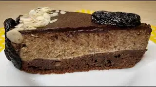 GUESTS WILL NOT FORGET YOUR CHOCOLATE MUSSY CAKE WITH PRUNES. Cake recipe.18+