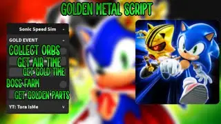 Sonic speed simulator golden metal script Roblox | NixScripts