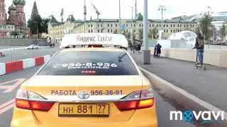 Москва. Timelapse московской пробки. Один час за 60 секунд.