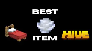 Wind charge most OP item in Hive Bed Wars | Liam the Lazy Lion