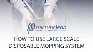 How to Use Large Scale Disposable Mopping System