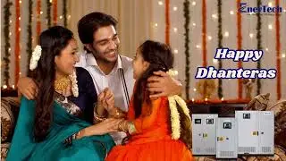 EnerTech Wish to you Happy Dhanteras 2024 | Solar Hybrid Inverter | EnerTech UPS