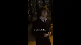 Dumbledore asked calmly 😌 #HarryPotter #Dumbledore