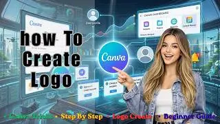 How to create logo using Canva | Free website | Beginner Logo Design Tutorial
