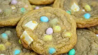 The BEST Mini Egg cookies | Easy Easter cookie recipe