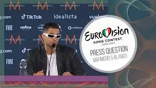 PRESS QUESTION ► Mahmood & Blanco (Italy Eurovision 2022)