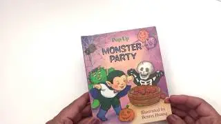 🧛 Book: POP-UP MONSTER PARTY illustrated by Bernei Huang