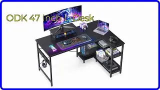REVIEW (2024): ODK 47 Inch L-Desk. ESSENTIAL details.