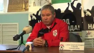 ФК «Вологда» - «Спартак». Интервью А.П. Саитова