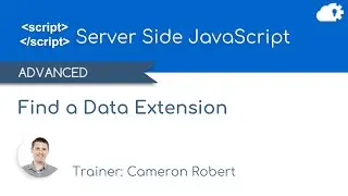 Find a Data Extension using SSJS and WSProxy in Salesforce Marketing Cloud