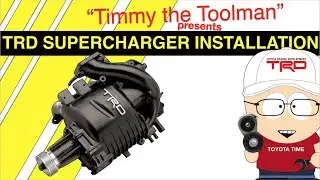Toyota 5VZ-FE 3.4L V6 TRD Supercharger Installation