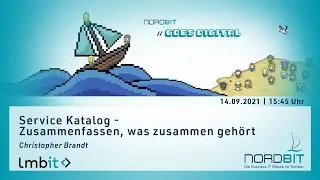 NordBIT 2021:Service Katalog - Zusammenfassen,  was zusammen gehört
