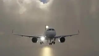 Cebu Pacific A320 Neo Approach & ILS Landing at Puerto Princesa RWY 27   Microsoft Flight Simulator