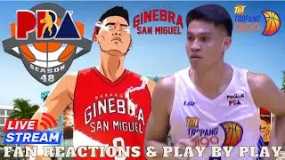 BARANGAY GINEBRA SAN MIGUEL VS TNT TROPANG GIGA I FULL SCOREBOARD I PBA COMMISSIONER'S CUP LIVE