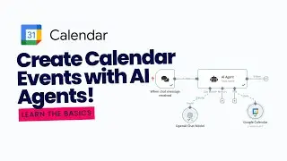 How to Create Calendar Events with AI Agents in n8n | AI Automation Tutorial