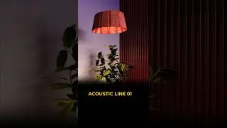 ACOUSTIC LINE 01 – это круглый светодиодный светильник с декоративным войлочным корпусом