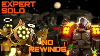 SOLO EXPERT NO REWINDS on the NEWEST IMPOSSIBLE MAP ASTEROID | Tower Defense X | Roblox