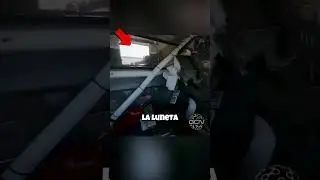 The driver didn't see the cyclist in the rearview mirror! 😱