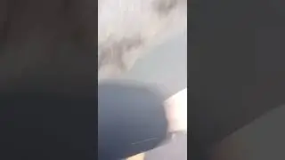 у нас на улице идёт первый снег