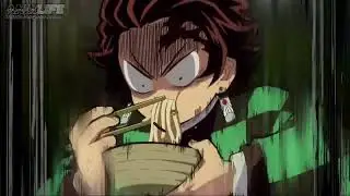 10 Hours Kamado Tanjiro MUKBANG RAMEN after meets Muzan Kibutsuji (Kimetsu no Yaiba)