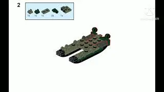 Мини Лего танк Т-80