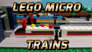 Catching a LEGO Micro Train