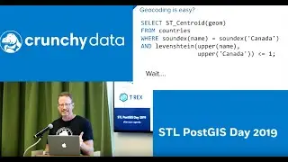 Geocoding and Text Search in PostGIS presented by Paul Ramsey at STL PostGIS Day 2019