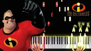 Life's Incredible Again -The Incredibles - Piano tutorial