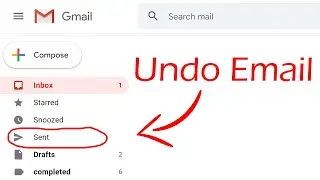 How To Recall A Message In Gmail That's Already Sent
