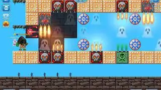 Pro parkour skills! Pixel Worlds