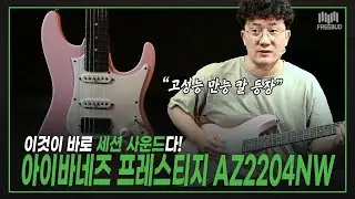 [투데이즈기어] ✨ 이 기타로 못하는 음악은 없다!🔥 Ibanez 아이바네즈 일렉기타 AZ2204NW PPK