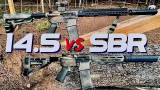 300 Blackout: SBR vs 14.5” Pinned & Welded
