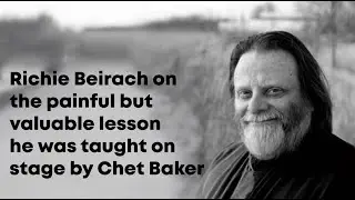 Richie's story of learning dynamics from Chet Baker