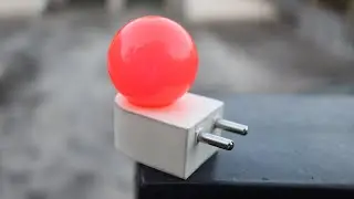 How to make 0.5 watt Red LED night lamp