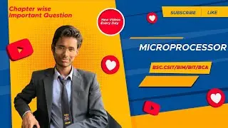 Microprocessor Chapter-wise important question 