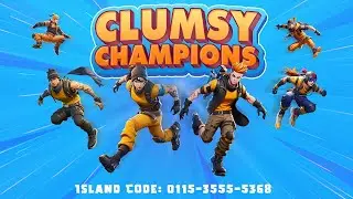 Clumsy Champions on Fortnite: Island Code: 0115-3555-5368 - Obstacle Course