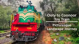 Virtual visual of Picturesque Landscape during Ooty to Coonoor Toy Train journey