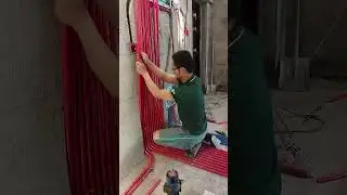 Electric wiring candiote installation