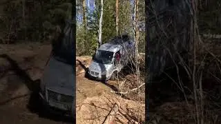 Соболь 4х4 и канава