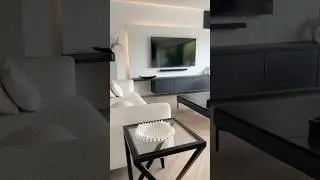 Гостиная 🤍🖤Лучшие цвета, да? 