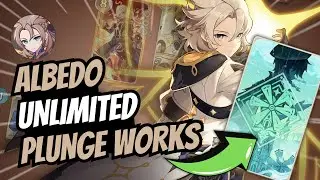 ALBEDO UNLIMITED PLUNGE WORKS 💀 | Genshin Impact TCG