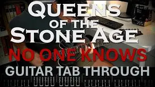 Queens Of The Stone Age - No One Knows (cover with tabs)