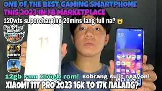 XIAOMI 11T PRO (2023) IN ML, GENSHIN, CODM, PUBG | UNBOXING AND GAME REVIEW AFTER 2YRS | SOLID PADIN
