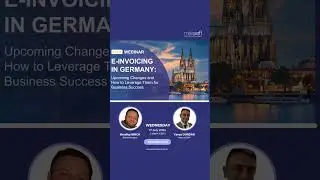 Join our #germany #einvoicing #webinar https://attendee.gotowebinar.com/register/1241331475853459805